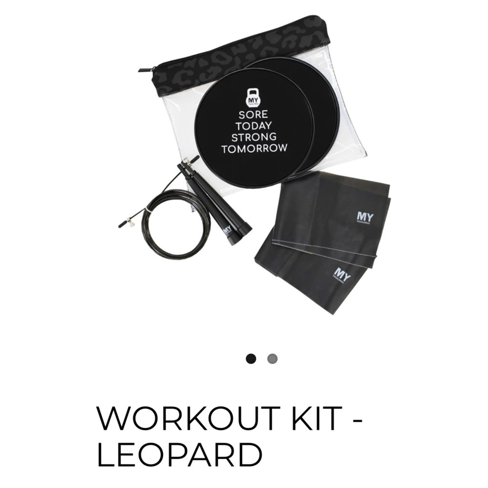MYTAGALONGS 6-Piece Workout Kit in Carrying Pouch - New!